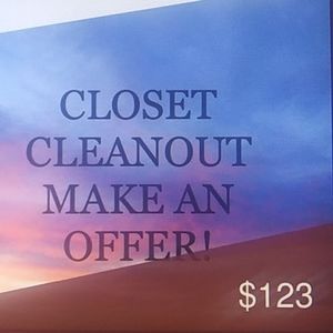 WINTER CLOSET CLEAN OUT!!!